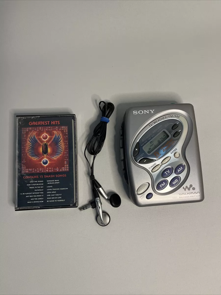 Sony WM-FX281 Cassette Walkman with Digital Tuner