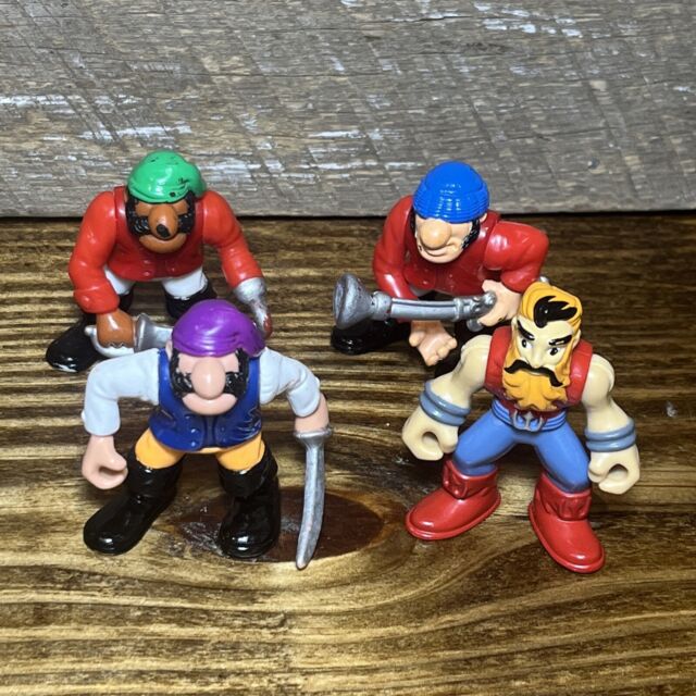 Fisher Price Great Adventures Original Pirate Ship Lot of 4 Pirate Figures 1994 Fisher Price Great Adventures Original Pirate Ship Lot of 4 Pirate Figures 1994