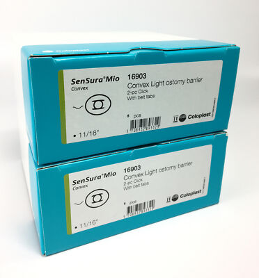 10 Coloplast 16903 SenSura Mio Convex Light Barriers 11/16'' Exp 2026