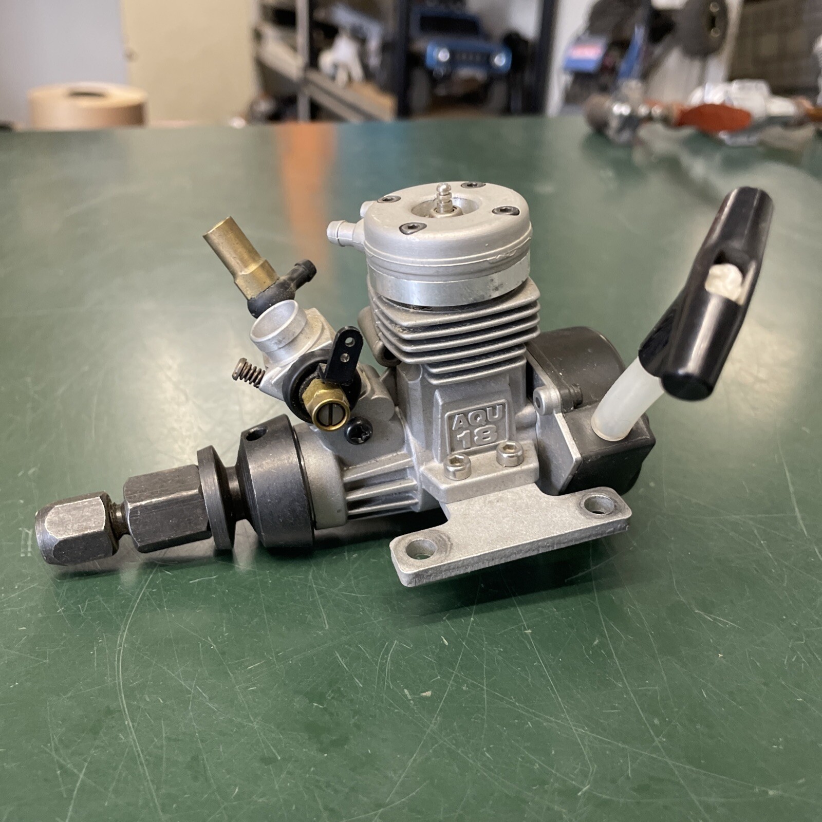 Rc Boat Nitro Engine AQU 18 Untested eBay