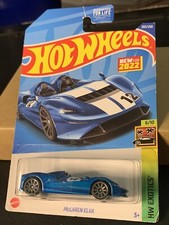 2022 Hot Wheels Blue McLaren Elva 203/250 HW Exotics 6/10