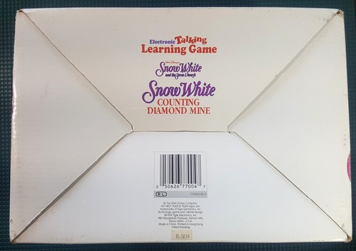 Snow White Counting Diamond Mine Talking Learning Toy - Tiger Electronics 1994 - Picture 6 of 14