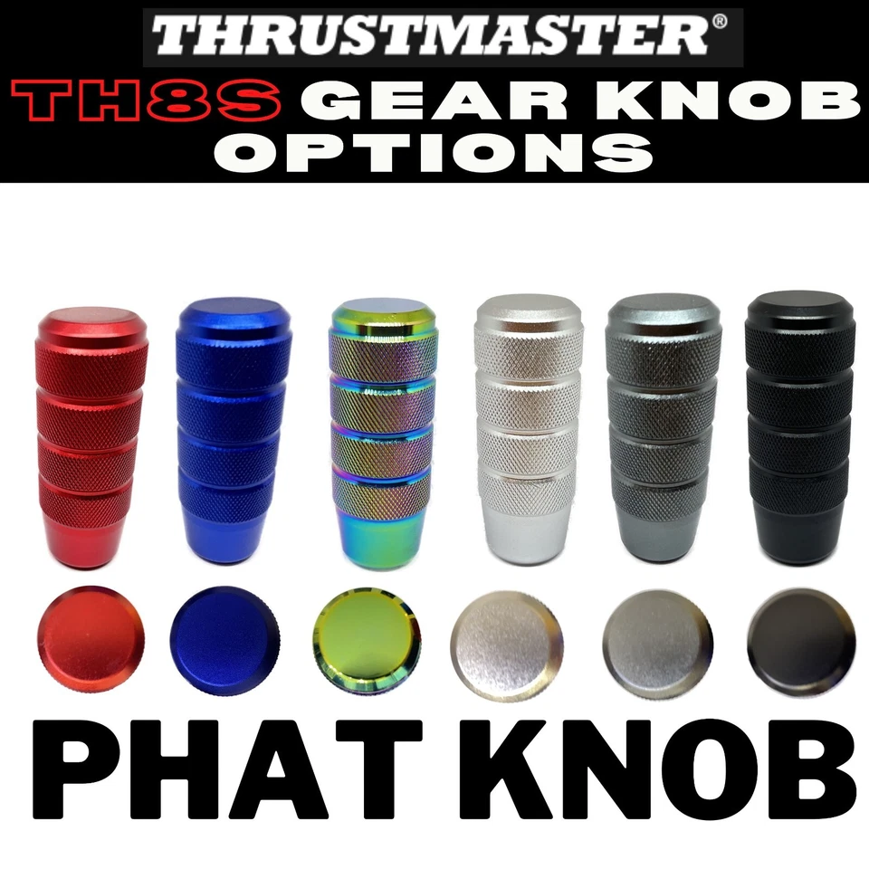 Thrustmaster TH8S alternative Gear knob Gear Shifter Knob & Adaptor - Image 3 of 4