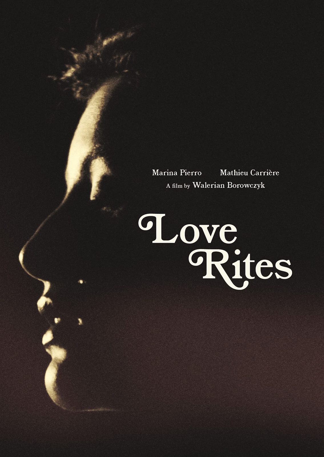 Love Rites (DVD) Isabelle Tinard Josy Bernard Mathieu Carrière Mathieu Carri re