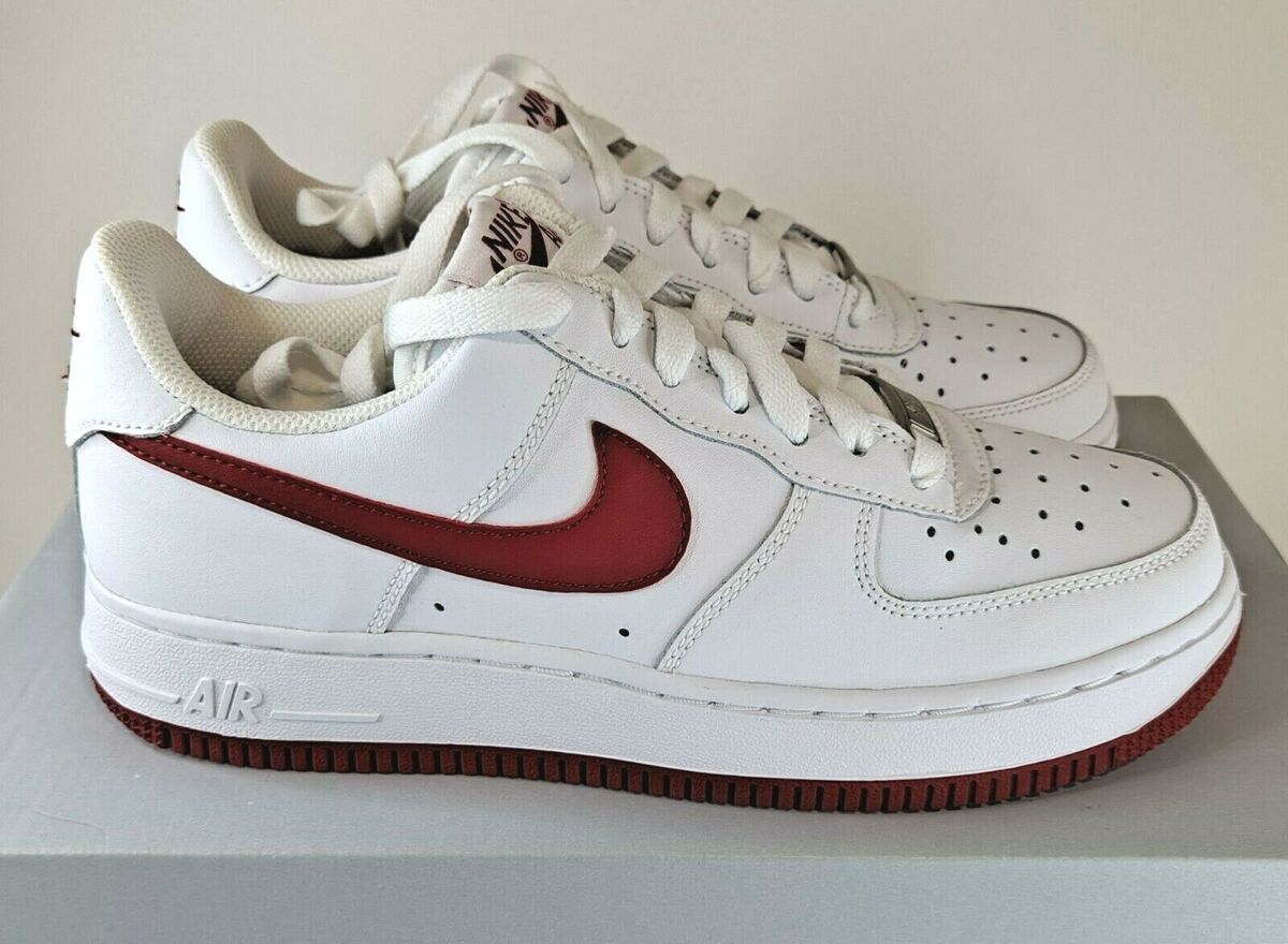 Nike Air Force 1 One XXV Low GS Size Red Black White 314192 Nike Air Force 1 One XXV Low GS Size Red Black White 314192