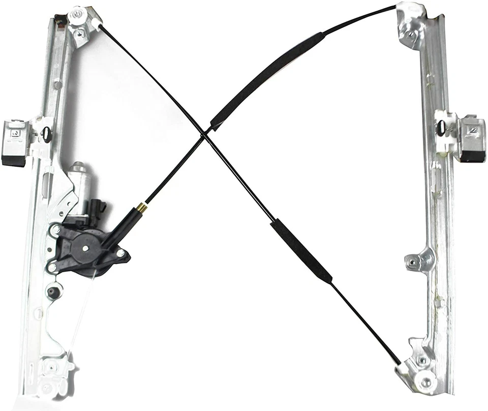 Regulador de ventana eléctrica lateral del pasajero con motor para Sierra Chevy Silverado 99-06 Foto 3 de 4