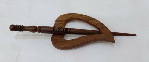  Handmade Hair Styling Wooden Hair Stick Chinese Hairpin Chopstick Bun Sticks  - Picture 1 of 8
