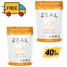 2 Pack Zeal CLASSIC MANGO NEW SEAL 30-Day Wellness Bag (2 X 420 Grams)