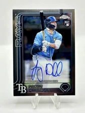 2025 Topps Chrome -Logan Driscoll Rookie Autographs #RA-LDR (AU, RC)