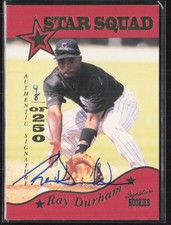 1995 Signature Rookies Authentic Signatures /250 Ray Durham #8 White Sox