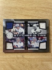 2012 Totally Certified - Meredith/Staubach/Aikman/Romo #7 Stitches in Time /150