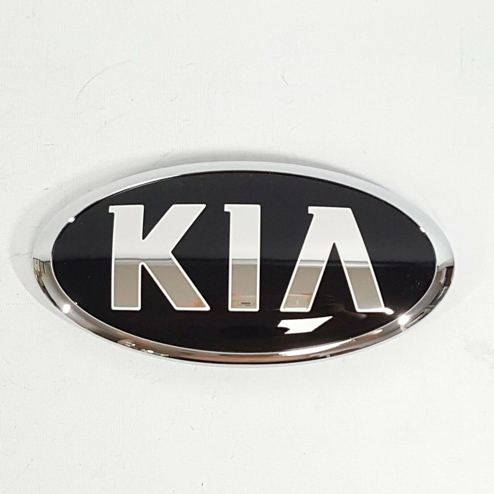Rejilla delantera genuina 863533W500 logotipo KIA emblema insignia para Kia Sportage 2013-2015 Foto 4 de 4
