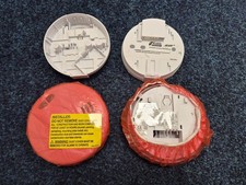 Kidde Slick 1SFWR 230V Ionisation Smoke Alarm x2