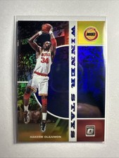 2019-20 Donruss Optic #9 Hakeem Olajuwon Winner Stays Houston Rockets