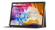 2026 Android 16 Tablet 11inch, Face Unlock, 18W Fast Charging, 32GB 128GB 1TB...