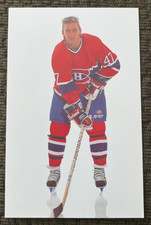 Stephan Lebeau Early 1990s Montreal Canadiens Hockey Postcard