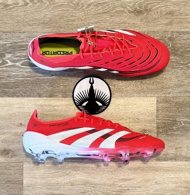 Adidas Predator Elite FG 'Lucid Red' Cloud White Core Black ID3882