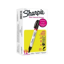 Sharpie Tank Paint Marker Medium Tip Black 12/Pack (2107615)