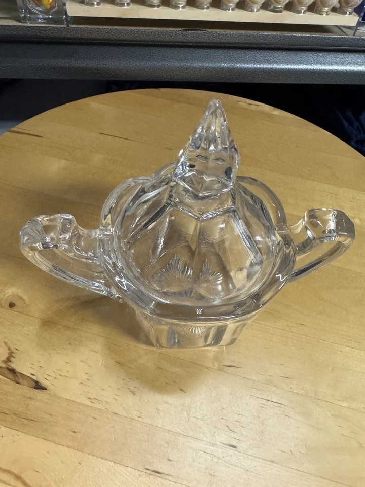 4692 RARO Antiguo 1904-1915 McKee PRES-CUT Tapa Azúcar Tinte Púrpura Foto 2 de 4