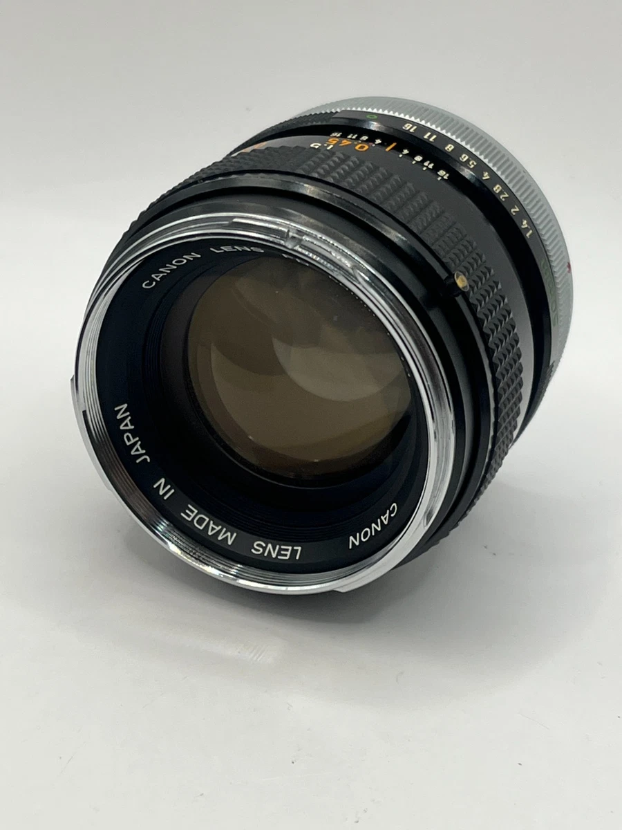 Canon FD 50mm f/1.4 Camera Lenses for sale | eBay