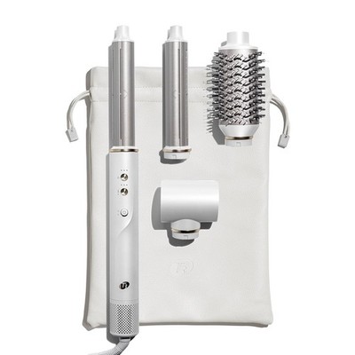 T3 Aire 360 Multi-Styler Blowout System Kit w/ Ceramic Curling Satin White