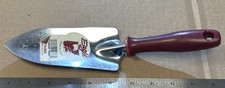 Eagle Tool 19-866 Hand Garden Trowel Red Plastic Handle Steel Blade Made in USA