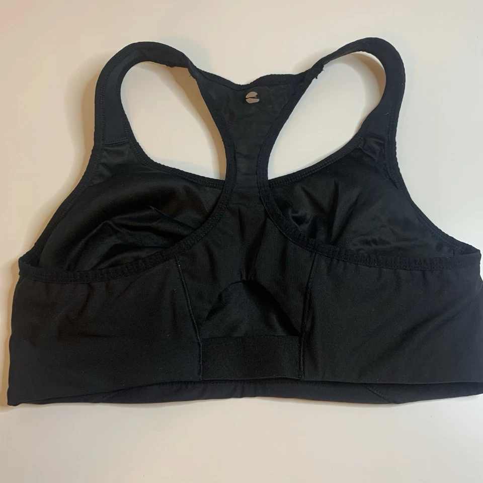 Sujetador deportivo para mujer XL Avia negro espalda deportiva acolchado ligero ropa deportiva Foto 3 de 4
