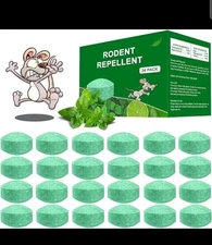 NEW Mouse Mice Rodent REPEL Repellent 24 Pack Peppermint & Mint Oil All Natural