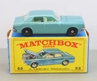 Matchbox Series Lesney No53 Ford Zodiac MK IV, MODEL AND BOX STUNNING CONDITION.