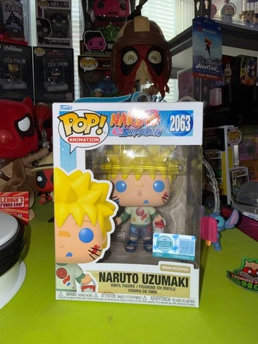 Funko Pop! Naruto Shippuden Naruto Uzumaki 9,500LE exclusive w/protector