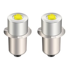 LED Flashlight Replacement Bulb 3W DC 3-12V for 2-8 Cell C/D Flashlights,