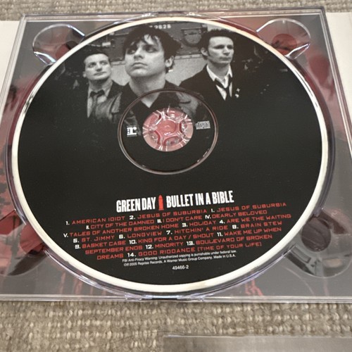 Green Day - Bullet In A Bible (CD/DVD) - CD 2 Disc Digipak Excellent! - Picture 3 of 7