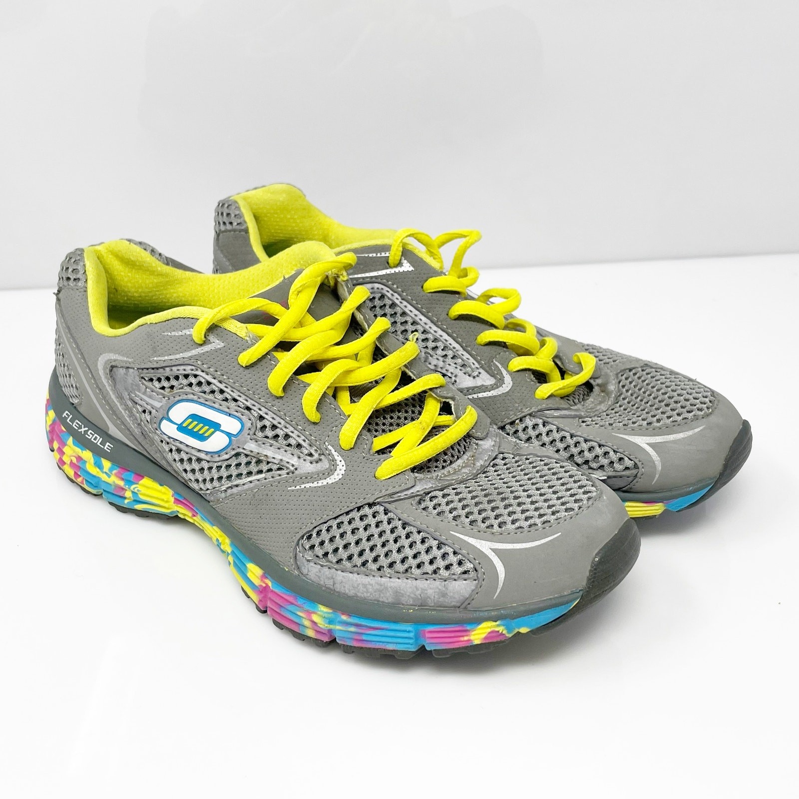 SAOLA Scarpe da corsa Skechers donna sportive suola flessibile 11695 grigie sneakers taglia 8 5