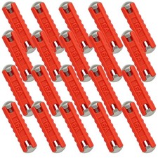 20 Stück 16 A Abschmelzsicherungen rot Torpedo-Sicherung Kfz-Abschmelzsicherung