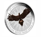 2024 1oz Silver Colorized 10th Anniv Australian Wedge Tailed Eagle PR In Capsule