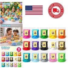 12 Lbs Colored Sand for Crafts 15 Assorted Colors Perfect for Kids Activities