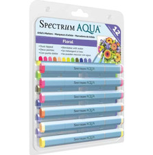 Image of Spectrum Noir Aqua Markers - Floral 12pk - Water-Based Artist's Markers -