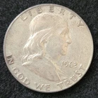 1963- D FRANKLIN HALF  DOLLAR