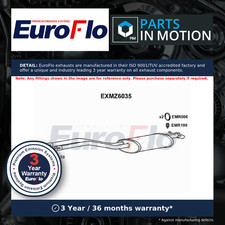 Exhaust Back / Rear Box fits MERCEDES 380 R107 3.8 80 to 85 EuroFlo 1074901315