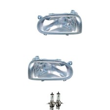 Halogen Scheinwerfer Set H4 für VW Golf III Variant Cabriolet inklusive Lampen