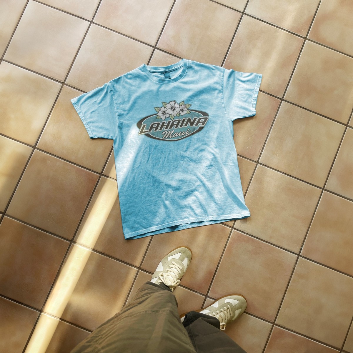 Vintage 2000S Era Lahaina Hawaii Souvenir Light Blue T Shirt | eBay