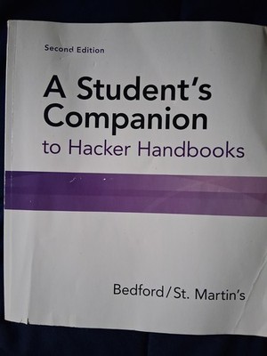 A Student's Companion To Hacker Handbooks Second Edition