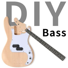 DIY Electric Guitar Kits in GP Style - Mahogany Body,Maple Neck- All Components