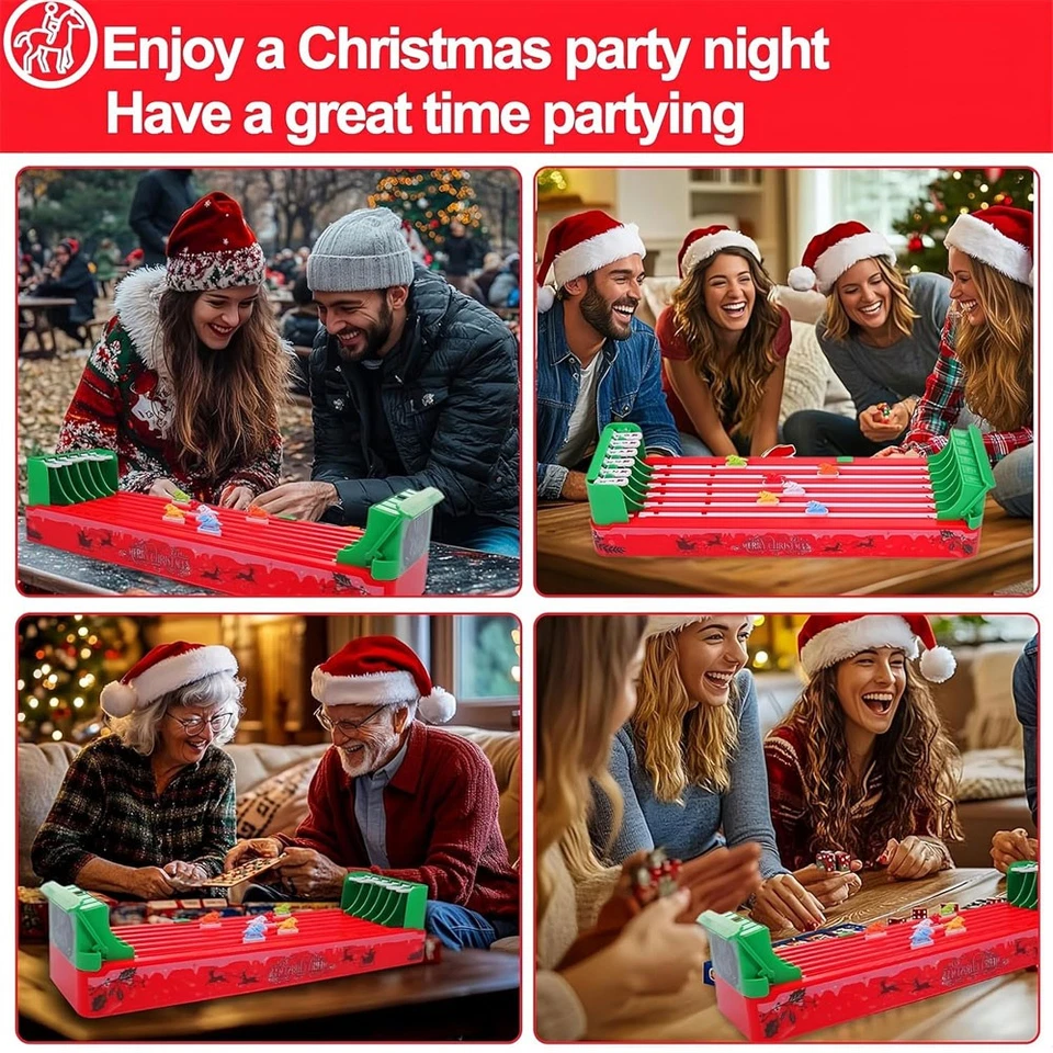 Tabletop Horse Racing Game–Competitive Mind Developing Board Game Christmas Gift - Image 3 of 4