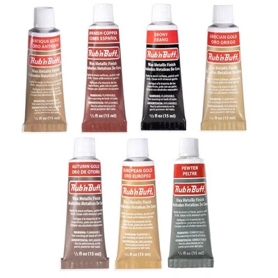 Amaco Rub N Buff Original Metallic Gilding Wax