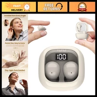 Invisible Mini Sleep Earbuds for Side Sleepers, Wireless Bluetooth, Discreet Tin