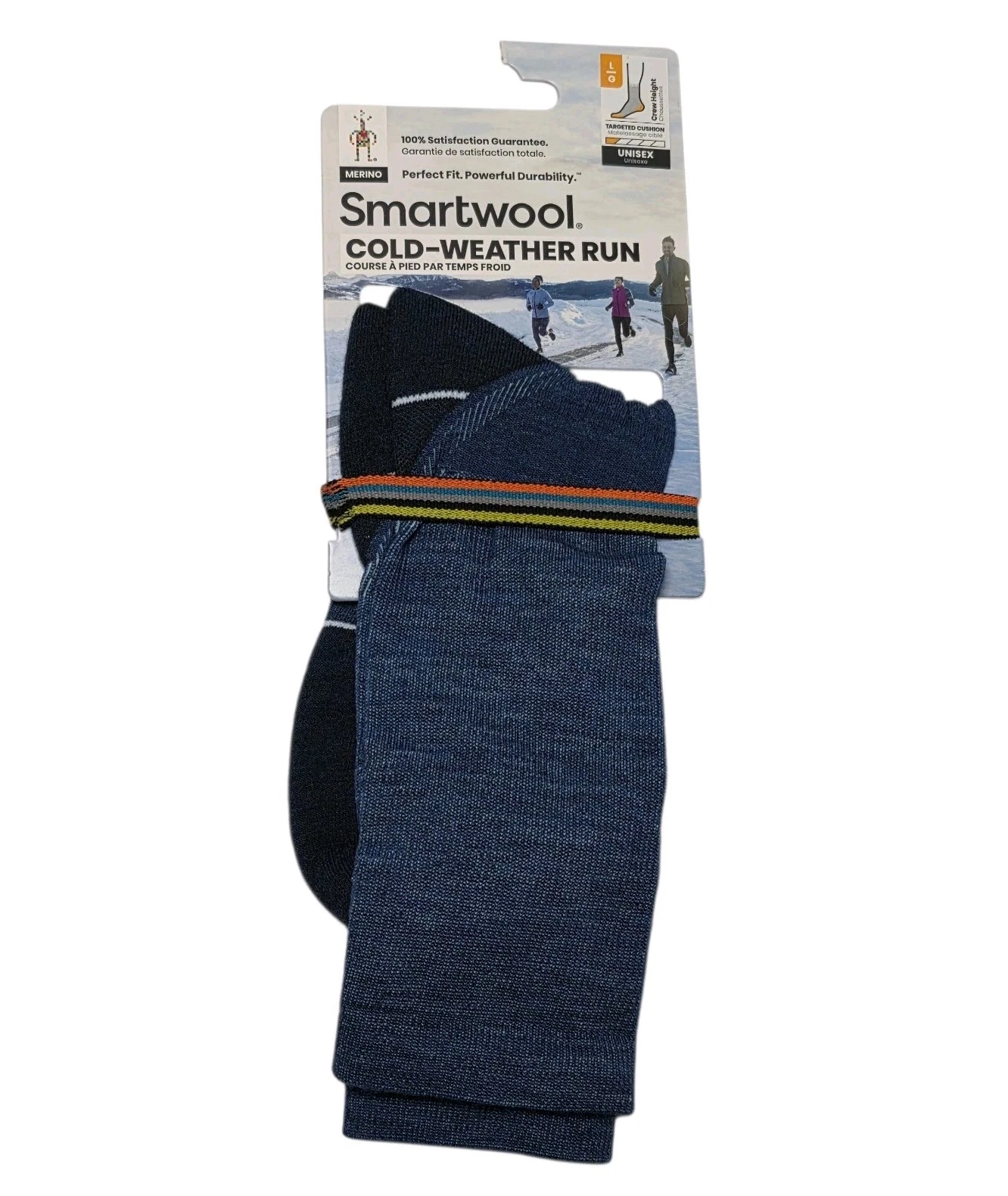 Smartwool Cold Weather Run Crew Socks Merino Wool Targeted Cushion Large NWT
Opens in a new window o