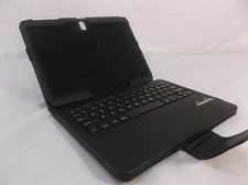 Black Leather 7" Tablet case with Stand  detachable Keyboard 100050