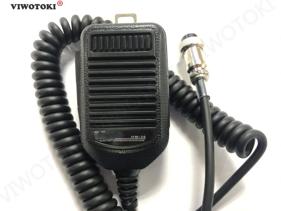 8 Pin HM-36 Microphone Mic For ICOM HM36 IC-718 IC-775 IC-7200 IC7600 Car Radio