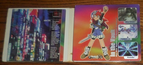 Sony PlayStation Underground 3.4 PS1 Demo Discs Dino Crisis, Tomba! 2, Grandia + - Picture 3 of 7